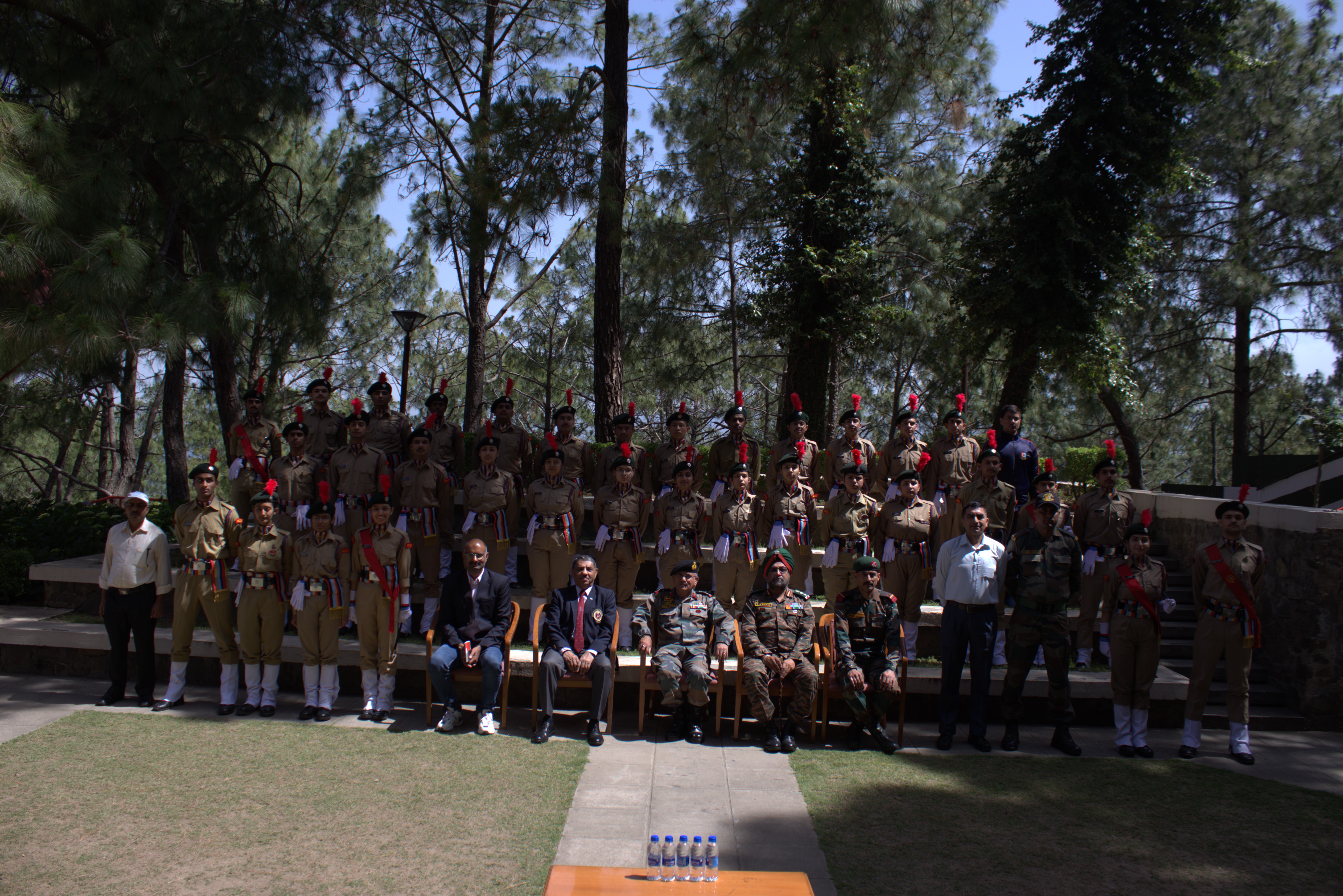 Brigadier Rohit Datta Group Commander, NCC, Group HQ, Shimla visited JUIT, Waknaghat